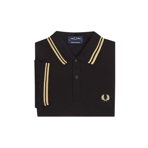Fred Perry Polo Polo Uomo con doppia riga 40 - Francavilla Moda